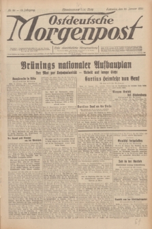 Ostdeutsche Morgenpost : erste oberschlesische Morgenzeitung. Jg.13, Nr. 26 (26 Januar 1931)
