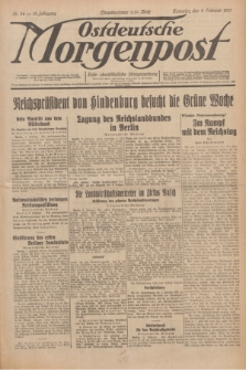 Ostdeutsche Morgenpost : erste oberschlesische Morgenzeitung. Jg.13, Nr. 34 (3 Februar 1931)