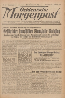 Ostdeutsche Morgenpost : erste oberschlesische Morgenzeitung. Jg.13, Nr. 36 (5 Februar 1931)