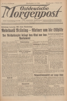 Ostdeutsche Morgenpost : erste oberschlesische Morgenzeitung. Jg.13, Nr. 37 (6 Februar 1931)