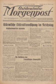 Ostdeutsche Morgenpost : erste oberschlesische Morgenzeitung. Jg.13, Nr. 41 (10 Februar 1931)