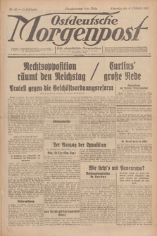 Ostdeutsche Morgenpost : erste oberschlesische Morgenzeitung. Jg.13, Nr. 42 (11 Februar 1931)