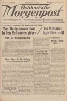 Ostdeutsche Morgenpost : erste oberschlesische Morgenzeitung. Jg.13, Nr. 50 (19 Februar 1931)