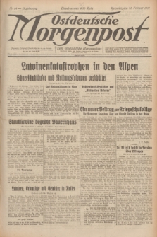 Ostdeutsche Morgenpost : erste oberschlesische Morgenzeitung. Jg.13, Nr. 54 (23 Februar 1931)
