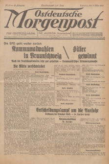 Ostdeutsche Morgenpost : erste oberschlesische Morgenzeitung. Jg.13, Nr. 61 (2 März 1931)