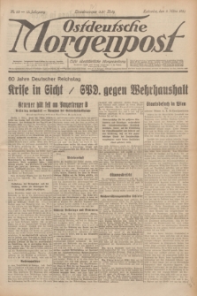 Ostdeutsche Morgenpost : erste oberschlesische Morgenzeitung. Jg.13, Nr. 63 (4 März 1931)