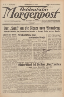 Ostdeutsche Morgenpost : erste oberschlesische Morgenzeitung. Jg.13, Nr. 84 (25 März 1931)