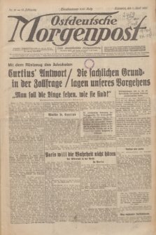 Ostdeutsche Morgenpost : erste oberschlesische Morgenzeitung. Jg.13, Nr. 91 (1 April 1931)