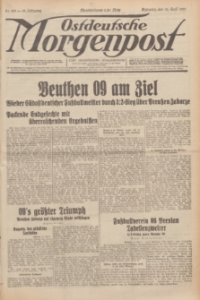 Ostdeutsche Morgenpost : erste oberschlesische Morgenzeitung. Jg.13, Nr. 101 (13 April 1931)