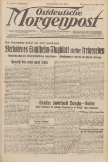 Ostdeutsche Morgenpost : erste oberschlesische Morgenzeitung. Jg.13, Nr. 104 (16 April 1931)