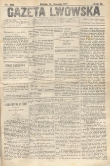 Gazeta Lwowska. 1887, nr 281