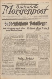 Ostdeutsche Morgenpost : erste oberschlesische Morgenzeitung. Jg.13, Nr. 108 (20 April 1931)