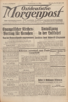 Ostdeutsche Morgenpost : erste oberschlesische Morgenzeitung. Jg.13, Nr. 111 (23 April 1931)