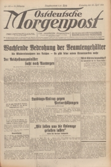 Ostdeutsche Morgenpost : erste oberschlesische Morgenzeitung. Jg.13, Nr. 113 (25 April 1931)