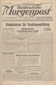 Ostdeutsche Morgenpost : erste oberschlesische Morgenzeitung. Jg.13, Nr. 116 (28 April 1931)