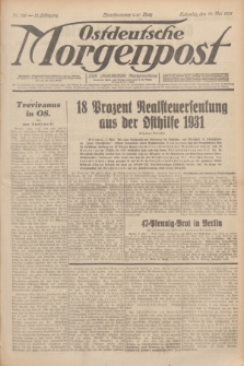 Ostdeutsche Morgenpost : erste oberschlesische Morgenzeitung. Jg.13, Nr. 128 (10 Mai 1931) + dod.