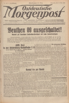 Ostdeutsche Morgenpost : erste oberschlesische Morgenzeitung. Jg.13, Nr. 129 (11 Mai 1931)
