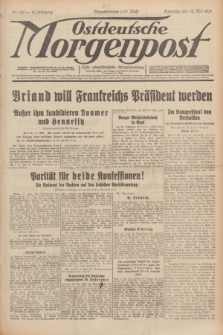 Ostdeutsche Morgenpost : erste oberschlesische Morgenzeitung. Jg.13, Nr. 130 (12 Mai 1931)