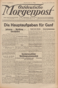 Ostdeutsche Morgenpost : erste oberschlesische Morgenzeitung. Jg.13, Nr. 131 (13 Mai 1931)