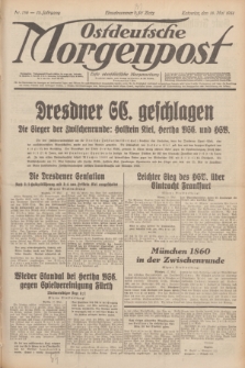 Ostdeutsche Morgenpost : erste oberschlesische Morgenzeitung. Jg.13, Nr. 136 (18 Mai 1931)