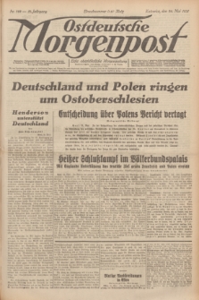Ostdeutsche Morgenpost : erste oberschlesische Morgenzeitung. Jg.13, Nr. 142 (24 Mai 1931) + dod.