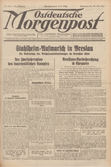 Ostdeutsche Morgenpost : erste oberschlesische Morgenzeitung. Jg.13, Nr. 147 (30 Mai 931) + dod.