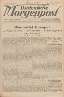 Ostdeutsche Morgenpost : erste oberschlesische Morgenzeitung. Jg.13, Nr. 148 (31 Mai 1931) + dod.