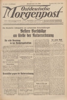 Ostdeutsche Morgenpost : erste oberschlesische Morgenzeitung. Jg.13, Nr. 150 (2 Juni 1931) + dod.