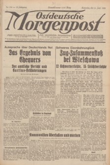 Ostdeutsche Morgenpost : erste oberschlesische Morgenzeitung. Jg.13, Nr. 156 (8 Juni 1931)