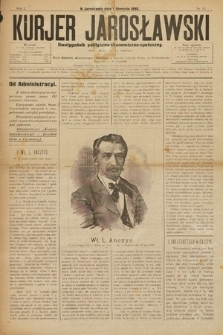 Kurjer Jarosławski : dwutygodnik polityczno-ekonomiczno-społeczny. 1893, nr 13