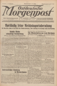 Ostdeutsche Morgenpost : erste oberschlesische Morgenzeitung. Jg.13, Nr. 159 (11 Juni 1931) + dod.