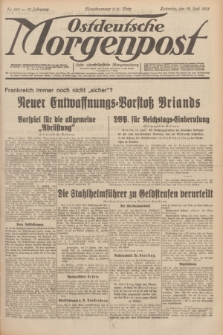 Ostdeutsche Morgenpost : erste oberschlesische Morgenzeitung. Jg.13, Nr. 160 (12 Juni 1931) + dod.