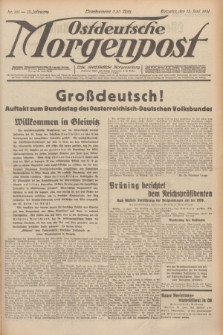Ostdeutsche Morgenpost : erste oberschlesische Morgenzeitung. Jg.13, Nr. 161 (13 Juni 1931) + dod.