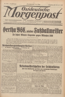 Ostdeutsche Morgenpost : erste oberschlesische Morgenzeitung. Jg.13, Nr. 163 (15 Juni 1931)