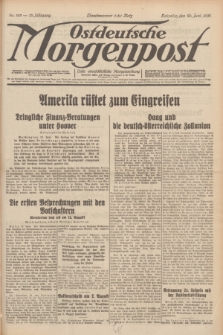 Ostdeutsche Morgenpost : erste oberschlesische Morgenzeitung. Jg.13, Nr. 168 (20 Juni 1931) + dod.