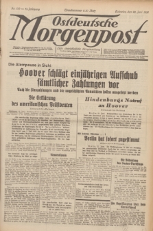 Ostdeutsche Morgenpost : erste oberschlesische Morgenzeitung. Jg.13, Nr. 170 (22 Juni 1931)