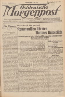 Ostdeutsche Morgenpost : erste oberschlesische Morgenzeitung. Jg.13, Nr. 176 (28 Juni 1931) + dod.