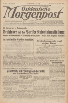 Ostdeutsche Morgenpost : erste oberschlesische Morgenzeitung. Jg.13, Nr. 177 (29 Juni 1931)