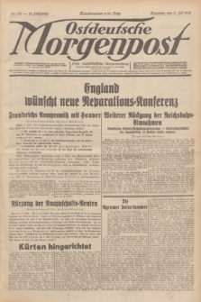 Ostdeutsche Morgenpost : erste oberschlesische Morgenzeitung. Jg.13, Nr 181 (3 Juli 1931) + dod.