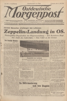 Ostdeutsche Morgenpost : erste oberschlesische Morgenzeitung. Jg.13, Nr. 184 (6 Juli 1931)