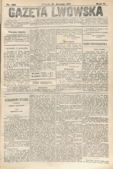 Gazeta Lwowska. 1887, nr 289