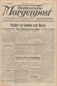 Ostdeutsche Morgenpost : erste oberschlesische Morgenzeitung. Jg.13, Nr. 188 (10 Juli 1931) + dod.