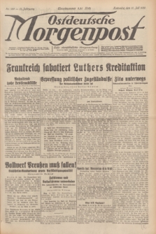 Ostdeutsche Morgenpost : erste oberschlesische Morgenzeitung. Jg.13, Nr. 189 (11 Juli 1931) + dod.
