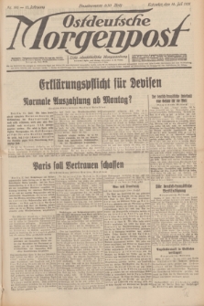 Ostdeutsche Morgenpost : erste oberschlesische Morgenzeitung. Jg.13, Nr. 196 (18 Juli 1931) + dod.
