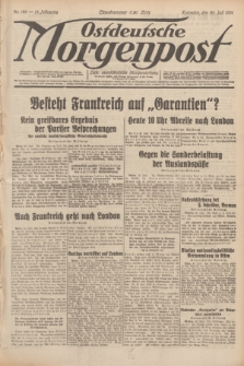 Ostdeutsche Morgenpost : erste oberschlesische Morgenzeitung. Jg.13, Nr. 198 (20 Juli 1931)