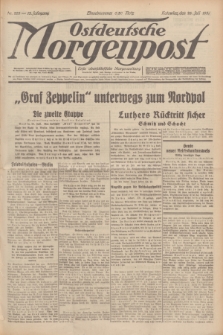 Ostdeutsche Morgenpost : erste oberschlesische Morgenzeitung. Jg.13, Nr. 203 (25 Juli 1931) + dod.