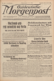 Ostdeutsche Morgenpost : erste oberschlesische Morgenzeitung. Jg.13, Nr. 205 (27 Juli 1931)