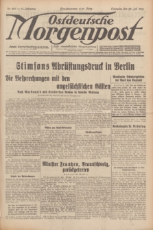Ostdeutsche Morgenpost : erste oberschlesische Morgenzeitung. Jg.13, Nr. 206 (28 Juli 1931)
