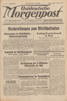 Ostdeutsche Morgenpost : erste oberschlesische Morgenzeitung. Jg.13, Nr. 213 (4 August 1931) + dod.