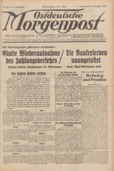 Ostdeutsche Morgenpost : erste oberschlesische Morgenzeitung. Jg.13, Nr. 215 (6 August 1931) + dod.